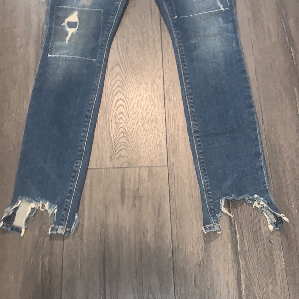 NWT Lucky Brand Ava Skinny Ankle Stitched Jean in South Lake Size 25/ Size 0 - Picture 8 of 14